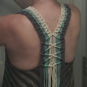 Gimmicks boho tank top. Size medium.